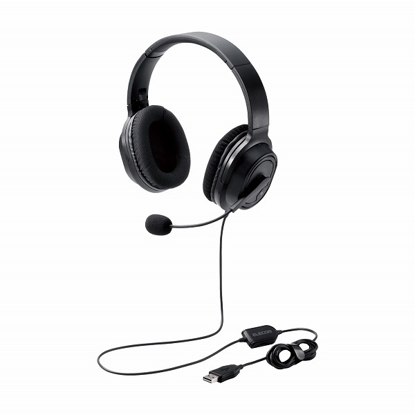 ELECOM ���쥳�� HS-HP30UBK �����ʎގ��͎��Ďގ����̎ߎ͎��Ďގ����� ξ�� USB 40mm�Ďގ׎��ʎ� �̎ގ׎��� �ڥ���󥻥��Բġ��̳�ƻ����Υ�������Բġ�