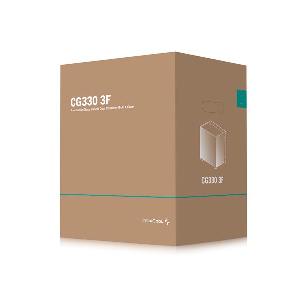 DEEPCOOL PC������ R-CG330-BKNGM3-G (CG330 3F) �֥�å� �б��ޥ����ܡ���:Micro-ATX��Mini-ITX �������饹 �ѥΥ�޻���M-ATX������ ����9��120mm�ե�������б��ڥ���󥻥��Բġ��̳�ƻ����Υ�������Բġ�