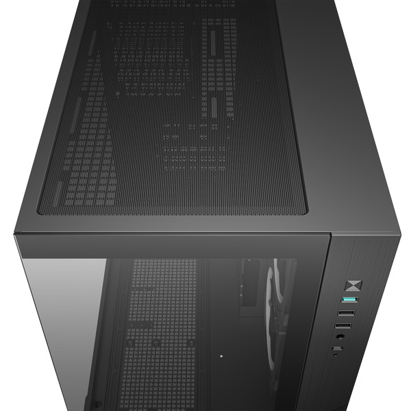 DEEPCOOL PC������ R-CG330-BKNGM3-G (CG330 3F) �֥�å� �б��ޥ����ܡ���:Micro-ATX��Mini-ITX �������饹 �ѥΥ�޻���M-ATX������ ����9��120mm�ե�������б��ڥ���󥻥��Բġ��̳�ƻ����Υ�������Բġ�