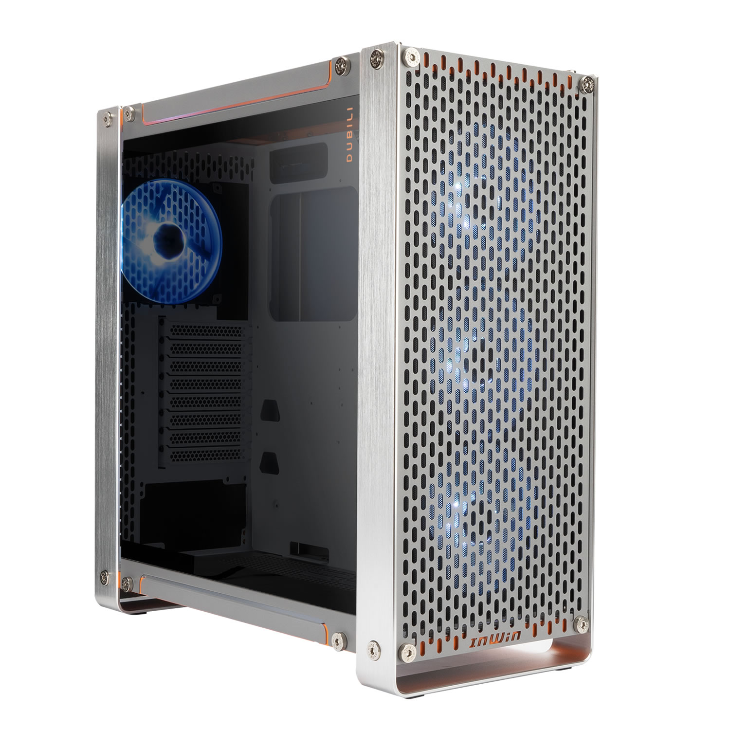 INWIN インウィン PCケース I Build I Shareシリーズ 「DUBILI」Assembled Case IW-CS-DUBILIASB-GRY 【キャンセル不可・北海道沖縄離島配送不可】