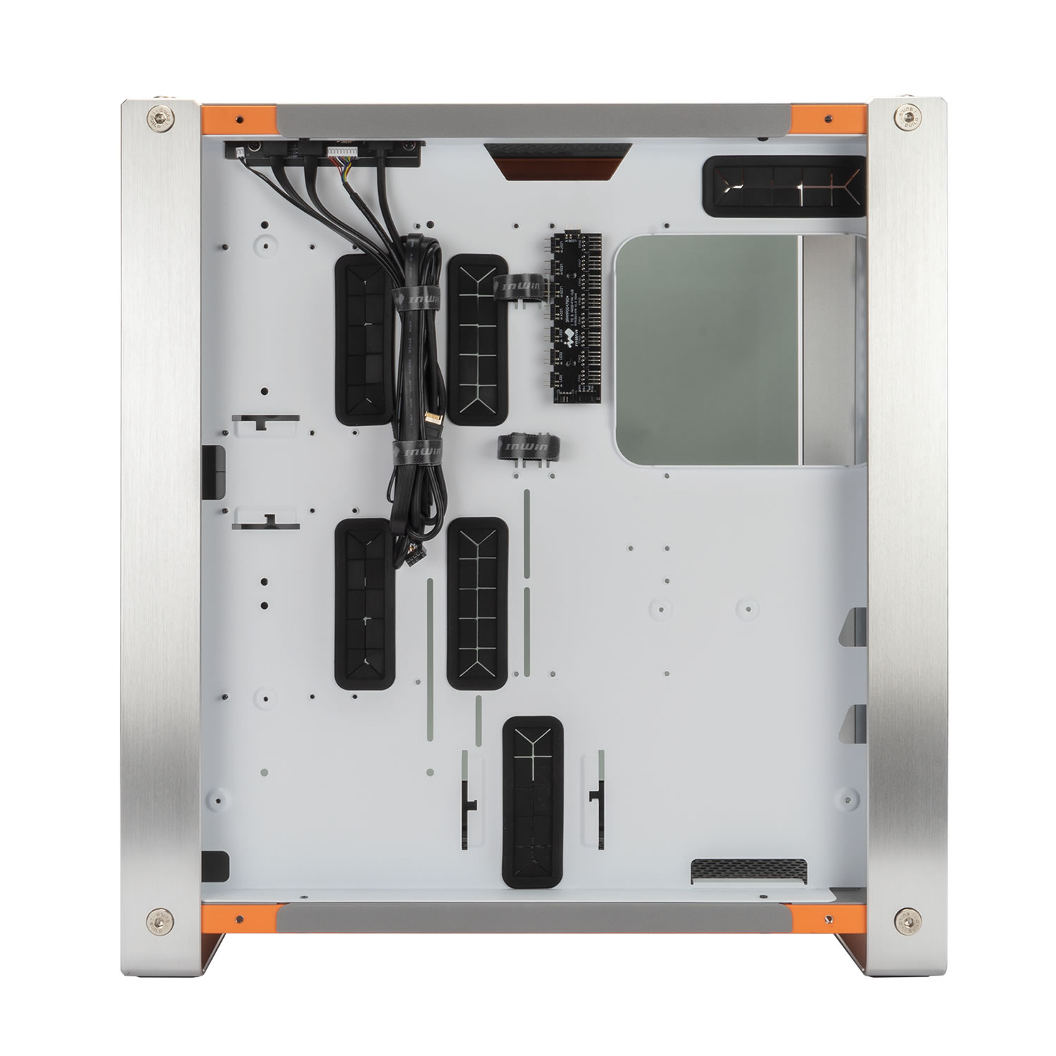 INWIN インウィン PCケース I Build I Shareシリーズ 「DUBILI」Assembled Case IW-CS-DUBILIASB-GRY 【キャンセル不可・北海道沖縄離島配送不可】