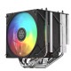 SilverStone Frost Mage 620 ARGB CPU�����顼 SST-FM620B-ARGB ���� ARGB Intel LGA 115X/1200/1700/1851 AMD Socket AM3/AM4/AM5 �б� 120mm PWM����ե��� �ǥ奢�륿��ڥ���󥻥��Բġ��̳�ƻ����Υ�������Բġ� -������-