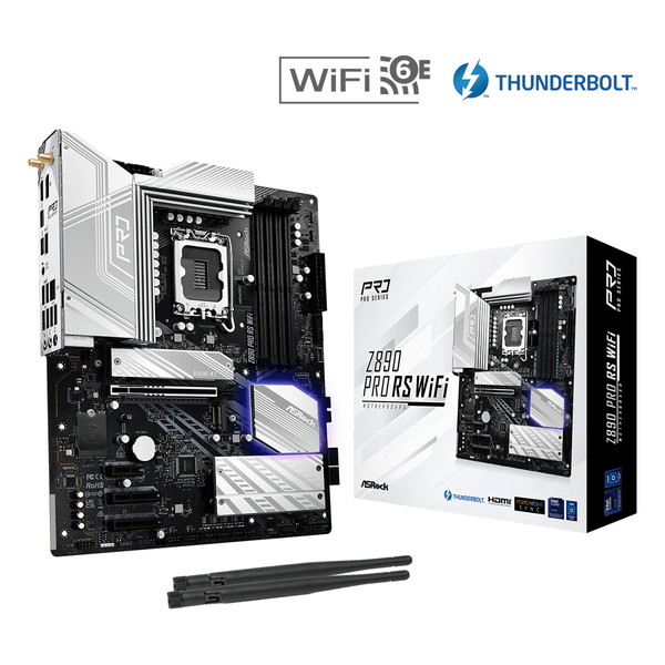 ASRock �ޥ����ܡ��� Z890 Pro RS WiFi Intel Z890 ATX DDR5 �ڥ���󥻥��Բġ��̳�ƻ����Υ�������Բġ�