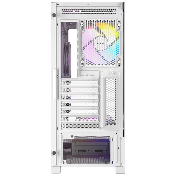 Antec ピラーレス式ATXミドルタワーケース「CX700 RGB Elite White」 RGBファン6個付属 ホワイト 白【キャンセル不可・北海道沖縄離島配送不可】