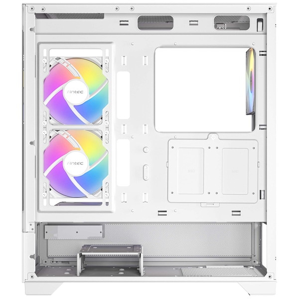 Antec ピラーレス式ATXミドルタワーケース「CX700 RGB Elite White」 RGBファン6個付属 ホワイト 白【キャンセル不可・北海道沖縄離島配送不可】