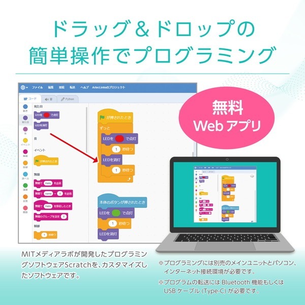 ARTEC アーテック アーテックリンクス用 マイク 品番 98088 ロボット・プログラミング 【キャンセル不可・北海道沖縄離島配送不可】 -お取り寄せ-
