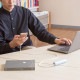 ELECOM ���쥳�� MPA-CCSS10WH USB�����֥� USB A to USB C ���ꥳ���Ǻ� RoHS �ʰץѥå������ڥ���󥻥��Բġ��̳�ƻ����Υ�������Բġ�