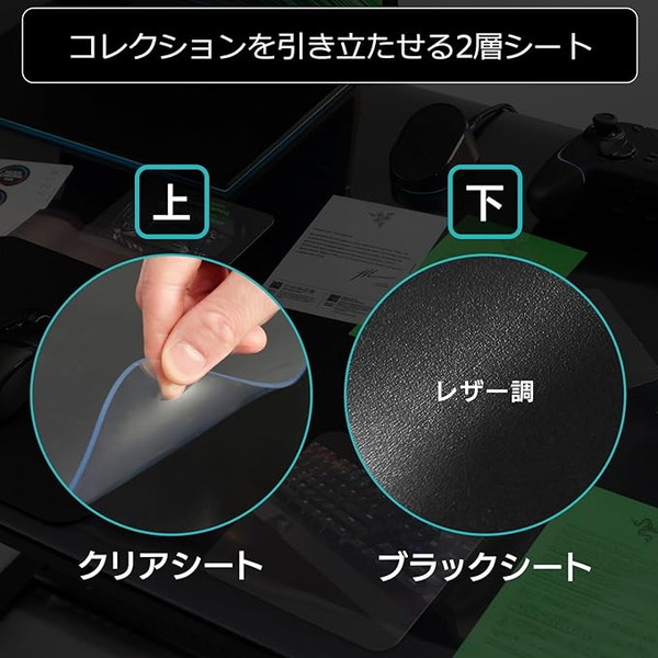 結月さま専用】ホームエレクタ マットブラックデスク デスクマット