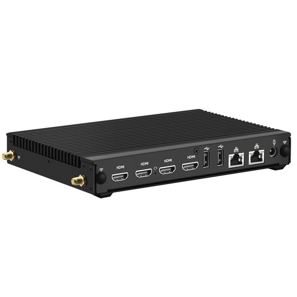 ファンレスミニPC リンクス LNDS1215-16/512-W11IoT(i3-1215U) / Window 11 IoT / Intel Core i3-1215U / メモリ16GB / SSD512GB / HDMI4ポート / 薄型 37mm / デジタルサイネージ向け 【キャンセル不可・北海道沖縄離島配送不可】