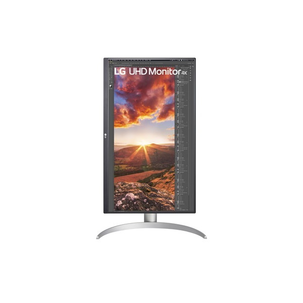 PC��˥������վ��ǥ����ץ쥤 LG���쥯�ȥ��˥���(LG Electronics) 27UP850K-W 27����� ������ 4K 3840x2160 IPS�ѥͥ� �Υ󥰥쥢 ����� ����ü�� HDMIx2/USB Type-Cx1/DisplayPort1.4x1