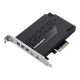 ASUS ��ĥ������ THUNDERBOLTEX 5 Intelǧ��Thunderbolt 5���ɥ��󥫡��� �ǥ奢��USB Type-C�ݡ��� ����130��åȵ�®���� 1�椢�������96W�ǥХ��������б��ڥ���󥻥��Բġ��̳�ƻ����Υ�������Բġ�