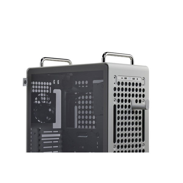 CoolerMaster PC������ �ߥɥ륿� Q540-LGNN-S00��QUBE 540 Moonstone�� ��Ŭ�����줿����ѥ���ATX QUBE���꡼�� �������줿�����إǥ����� ����쥤������ �ڥ���󥻥��Բġ��̳�ƻ����Υ�������Բġ�