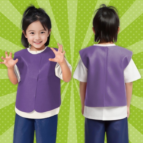 ARTEC アーテック 運動会・発表会・イベント 衣装・ファッション 衣装ベース J ベスト 紫 商品番号 4264 お取り寄せ