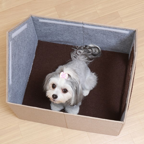 不二貿易 ペットハウス 三角屋根 Lサイズ BE RU0328-3 商品コード53716【代引・日時指定・キャンセル不可・北海道沖縄離島配送不可】 -お取リ寄せ-
