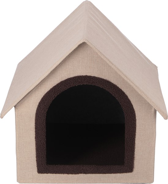 不二貿易 ペットハウス 三角屋根 Lサイズ BE RU0328-3 商品コード53716【代引・日時指定・キャンセル不可・北海道沖縄離島配送不可】 -お取リ寄せ-