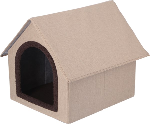 不二貿易 ペットハウス 三角屋根 Lサイズ BE RU0328-3 商品コード53716【代引・日時指定・キャンセル不可・北海道沖縄離島配送不可】 -お取リ寄せ-