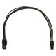 AINEX �����ͥå��� PX-007B-BK ATX12V���Ÿ���Ĺ�����֥� 30cm �֥�å� PC �ѥ����� �ѡ��ġڥ���󥻥��Բġ��̳�ƻ����Υ�������Բġ� -������-