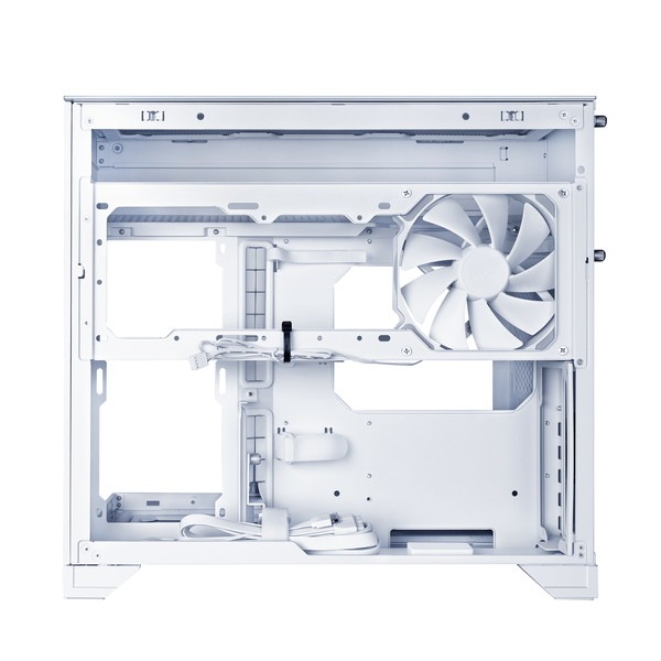 Lian Li PC������ O11VMW��O11 Vision-M White��[�ۥ磻��] ���̥��饹 / �ѥΥ�ޥ����� / �ʰ׿�����塼���ѥ����ɥ饤����� / ����410mm GPU�򥵥ݡ��� GPU���ƥ���� / �ե륵�����Ÿ���ܲ�ǽ / M-ATX Mini-ITX �ޥ����ܡ����б� �ڥ���󥻥��Բġ��̳�ƻ����Υ�������Բġ�