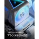 upHere デュアルファン空冷CPUクーラー UE2 Elite TC8 白 RGB対応 【キャンセル不可・北海道沖縄離島配送不可】