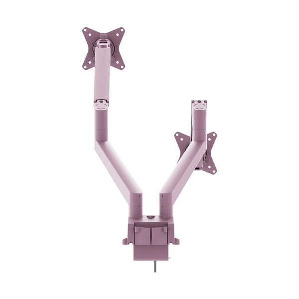 デュアルモニターアーム Pixio PSW1D / Pastel Pink PSW1DPK-O Hamee株式会社 【キャンセル不可・北海道沖縄離島配送不可】