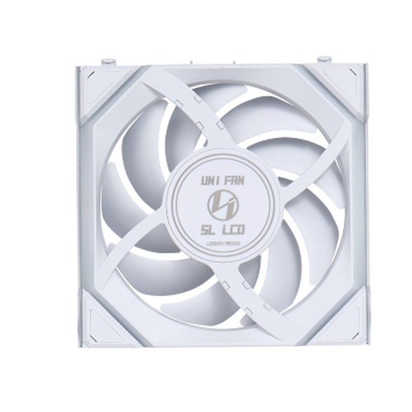 LIAN LI �磻��쥹 ARGB�ե��� UF-RS-SL120-LCD-WLS-3W LCD��� �ղ�ž �ȥ�ץ�ѥå� 120mm �ۥ磻�� �ڥ���󥻥��Բġ��̳�ƻ����Υ�������Բġ�
