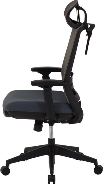 不二貿易 オフィスチェア ダービット GY 2788F-1W 商品コード37915【代引・日時指定・キャンセル不可・北海道沖縄離島配送不可】 -お取リ寄せ-