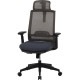 不二貿易 オフィスチェア ダービット GY 2788F-1W 商品コード37915【代引・日時指定・キャンセル不可・北海道沖縄離島配送不可】 -お取リ寄せ-