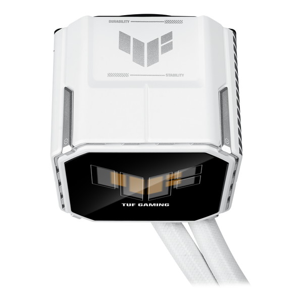 ASUS CPU�����顼 TUF Gaming LC III 360 ARGB LCD White Edition �ۥ磻�� 2.8����� IPS LCD �������ॢ�˥᡼�����GIFɽ�� �����å�®�� �Ű� ���� �ե���®�� �ꥢ�륿�����˥���󥰲�ǽ �ڥ���󥻥��Բġ��̳�ƻ����Υ�������Բġ�