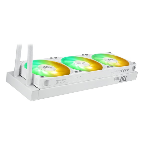 ASUS CPU�����顼 TUF Gaming LC III 360 ARGB LCD White Edition �ۥ磻�� 2.8����� IPS LCD �������ॢ�˥᡼�����GIFɽ�� �����å�®�� �Ű� ���� �ե���®�� �ꥢ�륿�����˥���󥰲�ǽ �ڥ���󥻥��Բġ��̳�ƻ����Υ�������Բġ�