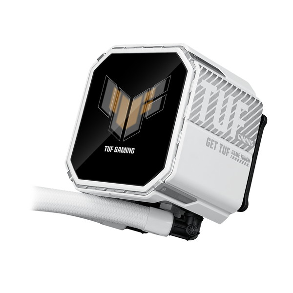 ASUS CPU�����顼 TUF Gaming LC III 360 ARGB LCD White Edition �ۥ磻�� 2.8����� IPS LCD �������ॢ�˥᡼�����GIFɽ�� �����å�®�� �Ű� ���� �ե���®�� �ꥢ�륿�����˥���󥰲�ǽ �ڥ���󥻥��Բġ��̳�ƻ����Υ�������Բġ�
