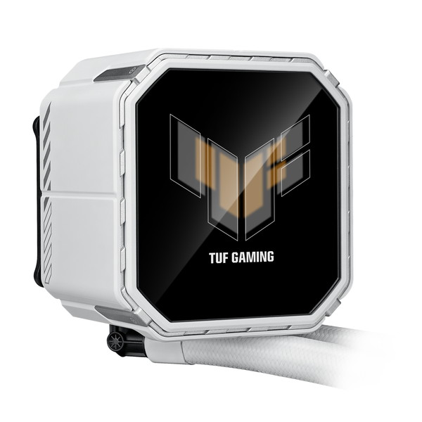 ASUS CPU�����顼 TUF Gaming LC III 360 ARGB LCD White Edition �ۥ磻�� 2.8����� IPS LCD �������ॢ�˥᡼�����GIFɽ�� �����å�®�� �Ű� ���� �ե���®�� �ꥢ�륿�����˥���󥰲�ǽ �ڥ���󥻥��Բġ��̳�ƻ����Υ�������Բġ�