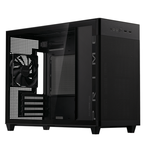 ASUS マイクロタワー PCケース AP201 ASUS PRIME CASE TG 【キャンセル不可・北海道沖縄離島配送不可】