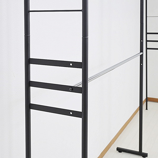 突っ張りハンガーラック　SK-80H-BK 突っ張りハンガーラックSK-80H-BK