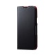 ELECOM ���쥳�� PM-A22BPLFUBK iPhone 14 Plus ������ ���С� �쥶�� ��Ģ�� �ޥ��ͥå� �ե�å� �Ѿ׷� �׷�ۼ� ���� ���� ������ɵ�ǽ�� UltraSlim �֥�å��ڥ���󥻥��Բġ��̳�ƻ����Υ�������Բġ�