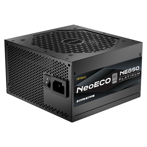 Antec ATX 3.1�б� �Ÿ���˥å� NE850 PLATINUM ATX 3.1 �Ų� 120 mm�ե������ ����140 mm ����ѥ��� 80PLUS PLATINUM 12VHPWR�����֥���° 10ǯ�ݾ� �ڥ���󥻥��Բġ��̳�ƻ����Υ�������Բġ�