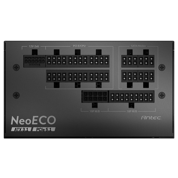 Antec ATX 3.1�б� �Ÿ���˥å� NE850 PLATINUM ATX 3.1 �Ų� 120 mm�ե������ ����140 mm ����ѥ��� 80PLUS PLATINUM 12VHPWR�����֥���° 10ǯ�ݾ� �ڥ���󥻥��Բġ��̳�ƻ����Υ�������Բġ�