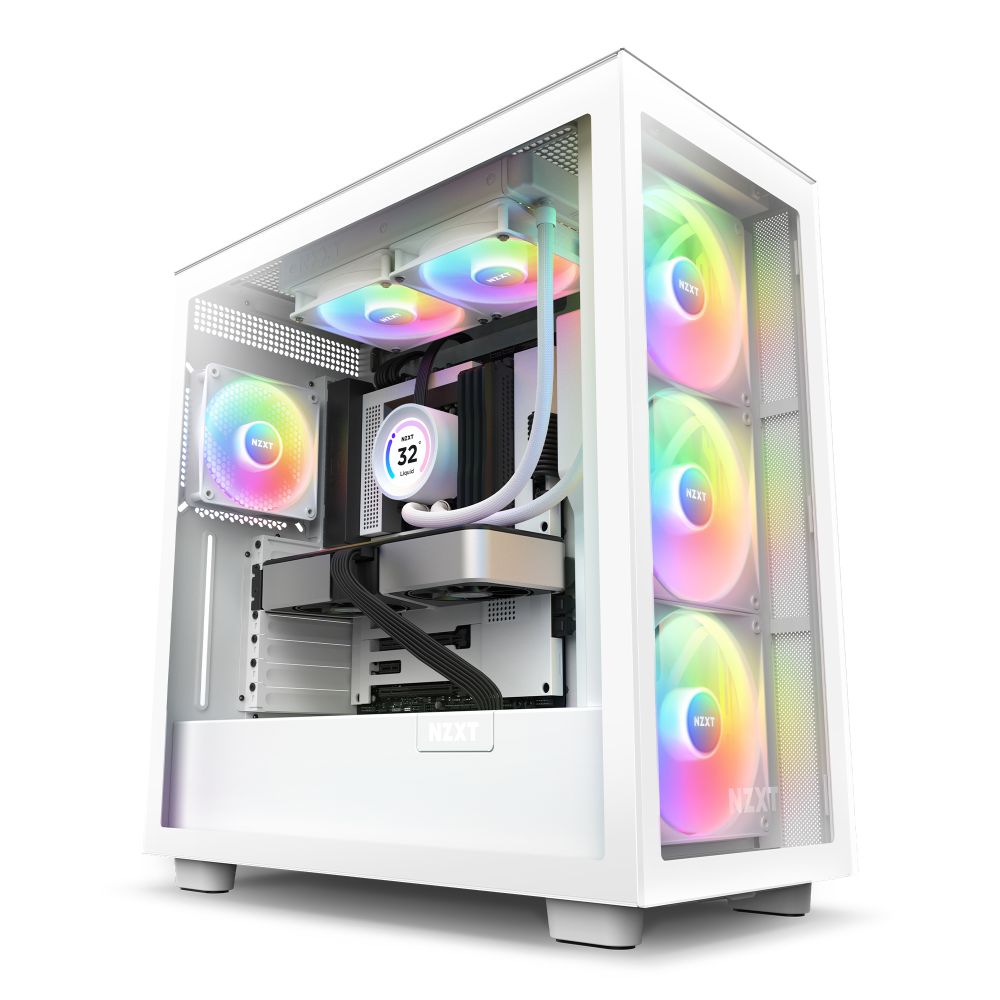 NZXT H510 ELITE White水冷クーラー付き