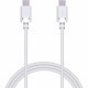 ELECOM ���쥳�� MPA-CC15PNWH ���ώΡ����̎ގڎ�����USB�����̎ގ� USB(C-C) �����ݎ��ގ��Ď� USB Power Delivery�б� ǧ���� 1.5m �Ύ܎��� �ڥ���󥻥��Բġ��̳�ƻ����Υ�������Բġ�