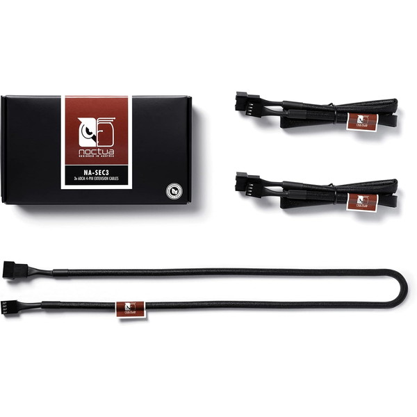 Noctua �ե����ѱ�Ĺ�����֥� 60cm NA-SEC3 4-Pin 60cm Extension Cables NA-SEC3�ڥ���󥻥��Բġ��̳�ƻ����Υ�������Բġ� -������-