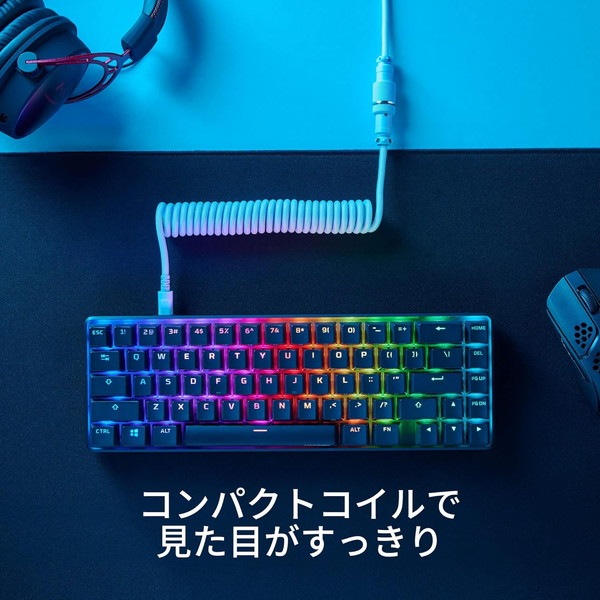 HyperX �����ܡ��ɥ����֥� HyperX USB-C�����륱���֥� ���ѵ�������ʤ ��ʪ��å���ʥ����� ���졼 6J678AA �ڥ���󥻥��Բġ��̳�ƻ����Υ�������Բġ� -������-