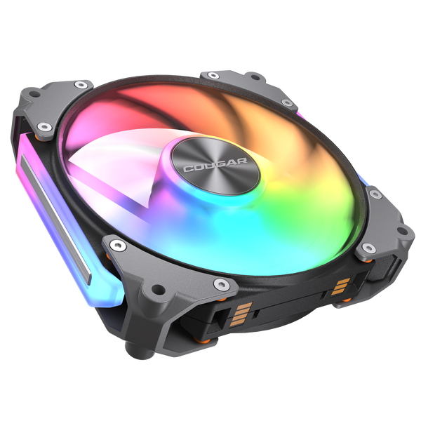 Cougar �������ե���12�ѣ�3PACK CF-APR12HB3-RGB (Apolar 120 ARGB 3 Fan Pack) �ڥ���󥻥��Բġ��̳�ƻ����Υ�������Բġ�