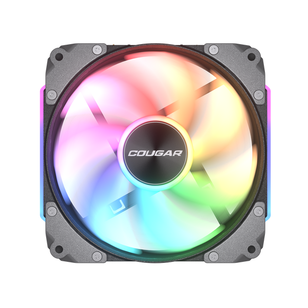 Cougar �������ե���12�ѣ�3PACK CF-APR12HB3-RGB (Apolar 120 ARGB 3 Fan Pack) �ڥ���󥻥��Բġ��̳�ƻ����Υ�������Բġ�
