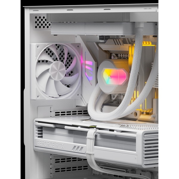 upHere ケースファン U3T1 白 【キャンセル不可・北海道沖縄離島配送不可】