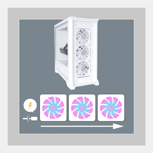 OWLTECH ������ƥå� ATX�ߥɥ륿�PC������ �ġ���쥹�߷� ARGB LED�ե����3 USB3.0 Type-C�ݡ��ȡ�1 ɸ����� OWL-PC4502-WH �ڥ���󥻥��Բġ��̳�ƻ����Υ�������Բġ� -������-