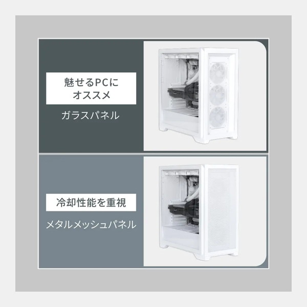 OWLTECH ������ƥå� ATX�ߥɥ륿�PC������ �ġ���쥹�߷� ARGB LED�ե����3 USB3.0 Type-C�ݡ��ȡ�1 ɸ����� OWL-PC4502-WH �ڥ���󥻥��Բġ��̳�ƻ����Υ�������Բġ� -������-