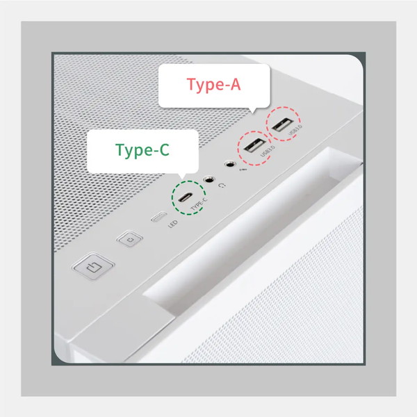 OWLTECH ������ƥå� ATX�ߥɥ륿�PC������ �ġ���쥹�߷� ARGB LED�ե����3 USB3.0 Type-C�ݡ��ȡ�1 ɸ����� OWL-PC4502-WH �ڥ���󥻥��Բġ��̳�ƻ����Υ�������Բġ� -������-