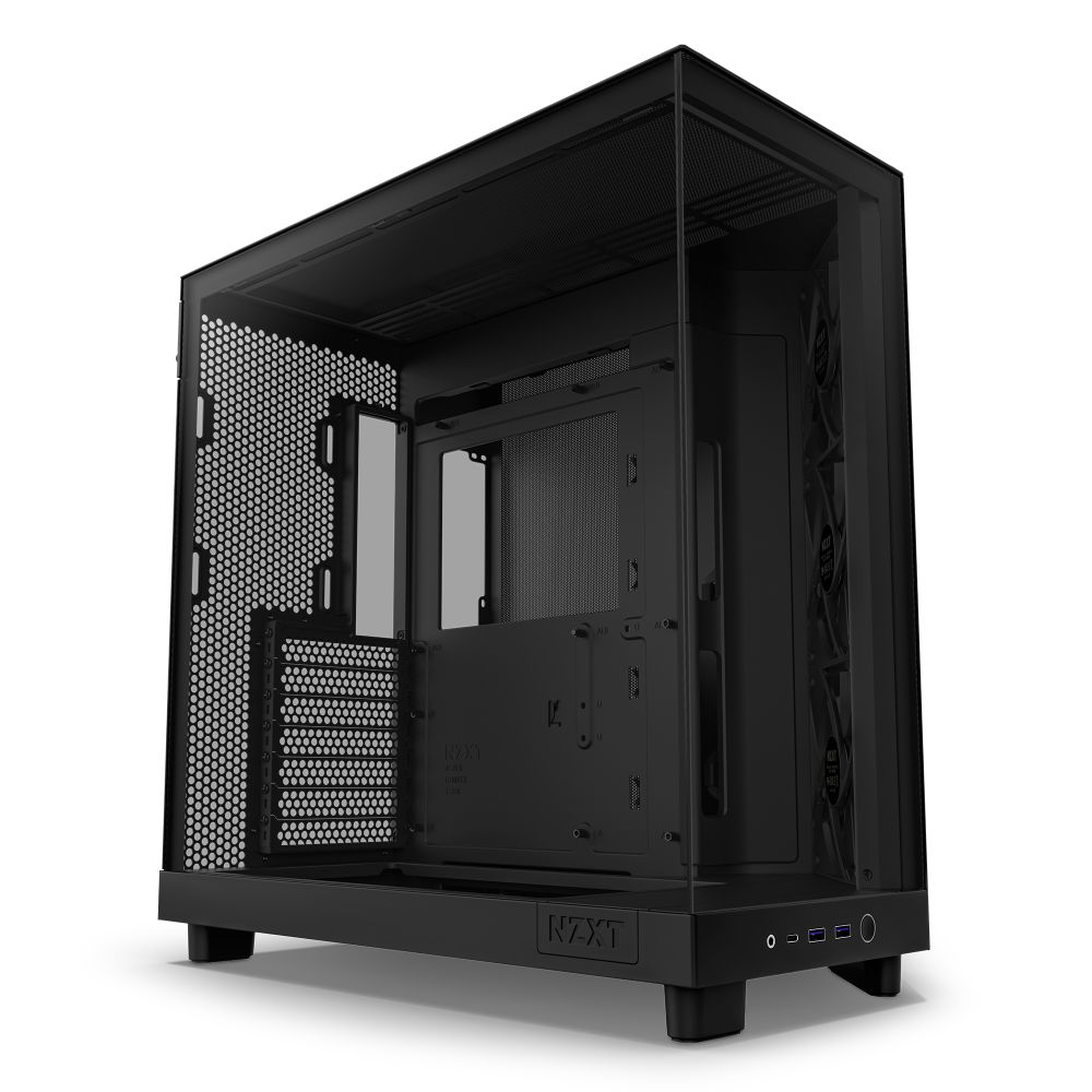 NZXT H6 FLOW �ߥɥ륿�PC������ CC-H61FB-01
