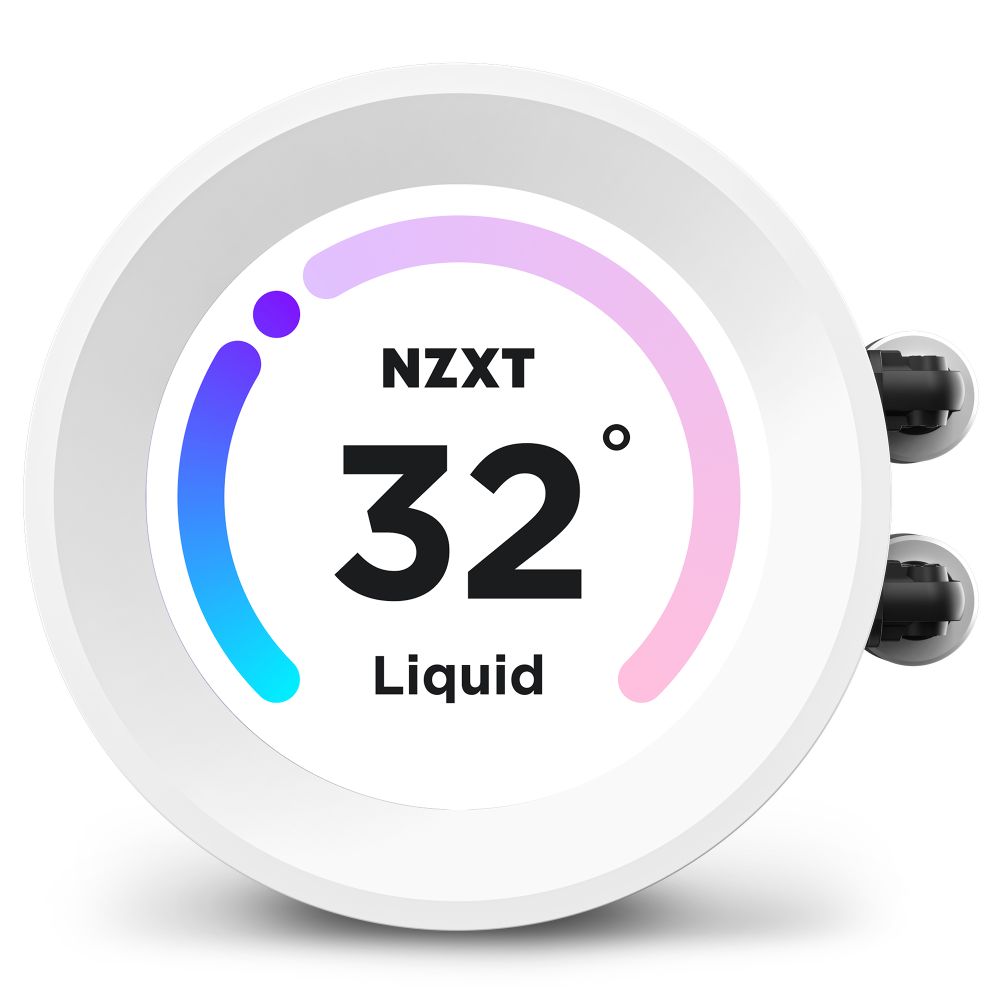 NZXT KRAKEN ELITE RGB serise ����CPU�����顼 RL-KR36E-W1 �ۥ磻�ȡڥ���󥻥��Բġ��̳�ƻ����Υ�������Բġ�