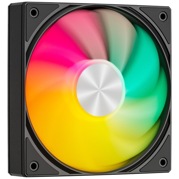 upHere ケースファン U3KC1 黒 RGB対応 【キャンセル不可・北海道沖縄離島配送不可】