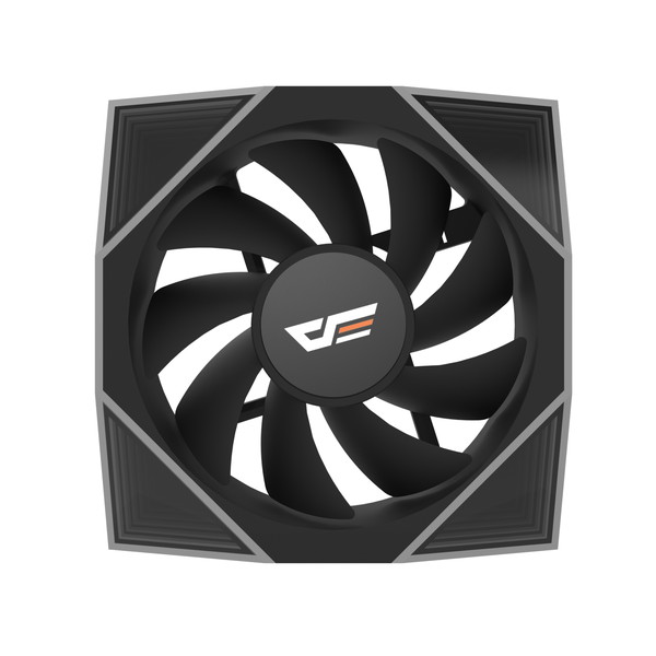 darkFlash インフィニティーミラーファン DM18 ブラック・ノーマル ケースファン 120mm 静音 冷却ファン 28mm厚【キャンセル不可・北海道沖縄離島配送不可】 -お取り寄せ-